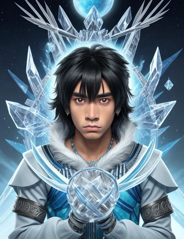 Ice Crystal Boy